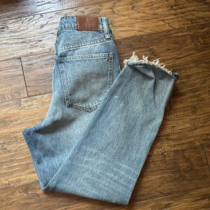 Madewell Blue Straight Jeans Vintage Look